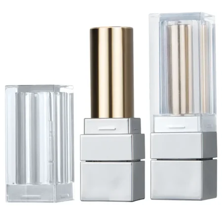 YR1017 Transparent Square Lipstick Tube