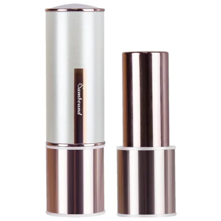 YR1049 Round Magnetic Rose Gold Lipstick Tube