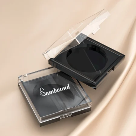 YR3012 Square Compact Powder Case with Full Transparent Lid