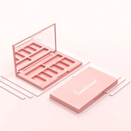 YR3091A Eyeshadow Palette | Cosmetic Packaging with 4 Pan Layout Choices