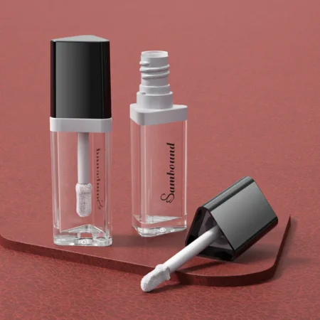 YR7078 Triangular Lip Gloss Tube – High Transparency Design