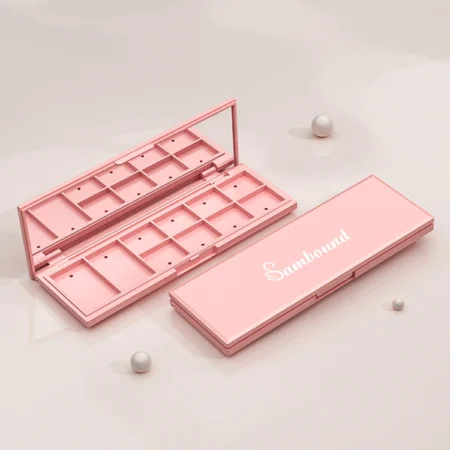 YR8011 Eyeshadow Palette | Rectangular Case with 6 Grid Layout Choices