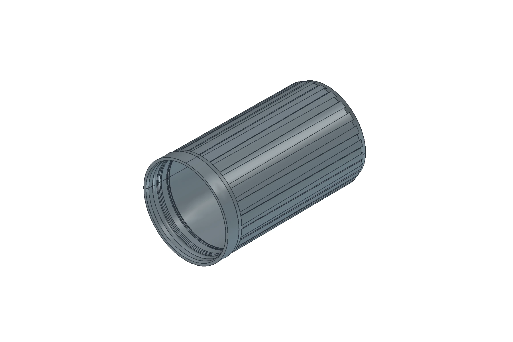 Individual view of the YR1022 lipstick tube inner cap